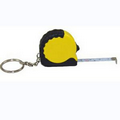 Plastic Mini Tape Measure Key Ring